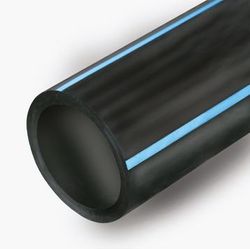 PE buis, Dyka PE100, 90x5.4mm, BENOR-keur, zwart, rol 100m