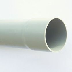 PVC afvoerbuis, Dyka, 110x2mm, grijs, fabrieksnorm, lengte 5m