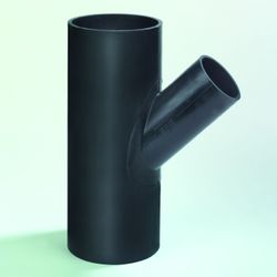 Té réduit pour électrosoudage 45°, Dyka, Ø50mm / Ø40mm