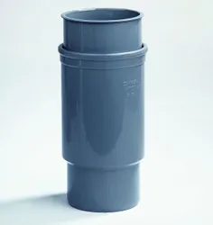 Polyvinylchlorid (PVC) expansiemof, 90mm, MF, grijs, BENOR-keur, Dyka