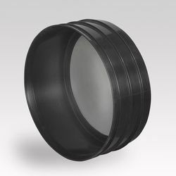 PP, couvercle à joint, DN300, SN8 (SDR34), noir, BENOR-marque, égouts, Dyka Ultra Kyma