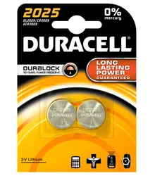 Niet-oplaadbare batterij, Duracell, knoopcel, lithium