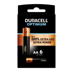 niet-oplaadbare batterij Duracell Optimum mignon