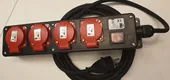 4X MULTIPRISE+INTERR IP44 NEOPR 5M eloy