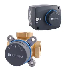 elektrisch driewegregelafsluiter Euro Index ARV DN25 binnendraad 384