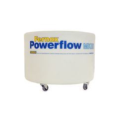 Pompbak met wieltjes en wielbevestigingbouten fernox