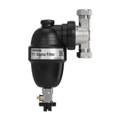Vuilafscheider, Fernox TF1 Sigma, 22mm knelring, horizontaal/verticaal, met magneet intern