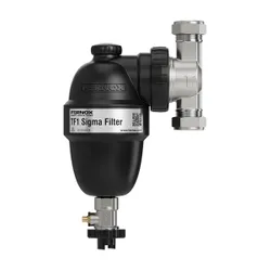 Vuilafscheider, Fernox TF1 Sigma, 22mm knelring, horizontaal/verticaal, met magneet intern
