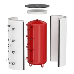 FLEXTHERM ISO. TAMPON 600L, 8CM BLANC Flamco