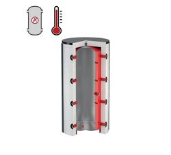 Buffervat, Flamco Flextherm, 2000 liter, staal, Ø1100x2350mm