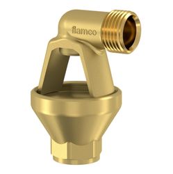 Prescor Trechter R1/2'' x Rp1/2'' messing flamco