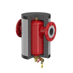 thermische isolation thermique de tuyaux FlamcoClean DN50 Ø50mm gris pour chauffage Flamco