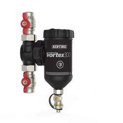 Séparateur de boues, Sentinel Vortex, 3/4" filetage extérieur G, horizontal/vertical, avec aimant interne