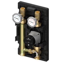 groupe de pompe Meibes avec circulateur intégré Yonos Pico 25/1-6 circuit de chauffage mélangé 3/4"