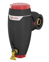 Vuilafscheider, Flamco Xstream Clean, 5/4" M, horizontaal/verticaal, met magneet intern