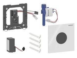 Geberit urinoirsturing elektro. spoelactivering netvoeding afdekplaat rondwit/glanzend