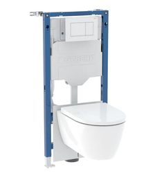 Inbouwspoelreservoir met frame Geberit Systemfix 1120x500mm geschikt voor frontbediening