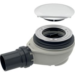 Afvoerplug voor douchebak, Geberit d90, chroom, DN50