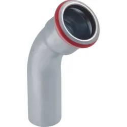 Persinsteekbocht 45°, staal, 28mm MF, verwarming, Geberit Mapress C-Staal