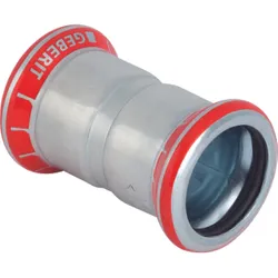 Manchon à sertir acier, 108mm, FF, chauffage, Geberit Mapress C-Staal