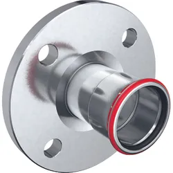 Raccord à bride à sertir, acier, DN50 x 54mm, chauffage, PN6, Geberit Mapress C-Staal