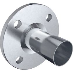 Raccord à bride à sertir, acier, avec tuyau, DN40 x 42mm, chauffage, PN6, Geberit Mapress C-Staal