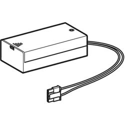 GEBERIT 241.945.00.1 BATTERIJVAK URINOIRSTURINGEN EN WASTAFELKRANEN MET EL.SPOELACTIVERING