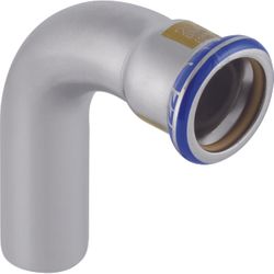 Courbe à sertir MF 90°, inox, 35mm MF, gaz, Geberit Mapress RVS