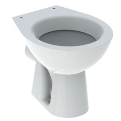 WC au sol, Geberit Bambini, flushing rim, 33x40.5mm, blanc, sortie horizontal (pipe court)
