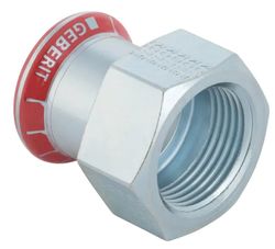 Persverloopstuk, staal, 1/2"x15mm MF, solar, Geberit Mapress FKM C-Staal