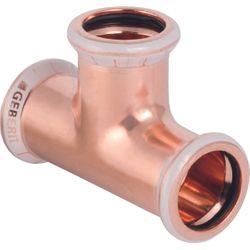 Pers-T koper, 18mm, FFF, (drink)water, Geberit Mapress Koper