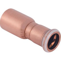 Persverloopstuk, koper, 54x35mm MF, (drink)water, Geberit Mapress Koper