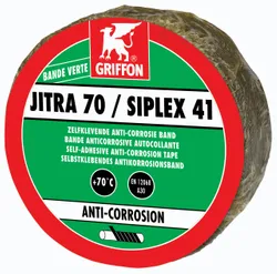 Zelfklevende tape, Griffon, groen, 50mm, L=10m