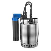 Pompe submersible inox, Hmax=7.5m, Qmax=11.2m3/h, 1x220 - 240V, câble d'alimentation=10m, Grundfos Unilift KP 250 AV 1