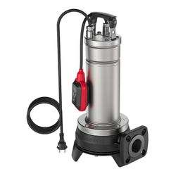 Fecaliendompelpomp gietijzer, Hmax=26m, Qmax=12.82m3/h, met vlotter, 1x220 - 240V, stroomkabel=10m, Grundfos Unilift APG 40.10.A1