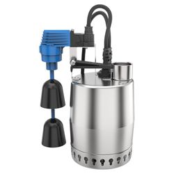 dompelpomp Hmax=7.5m 1x220-240V stroomkabel=10m inox Grundfos Unilift KP 250-AW-1