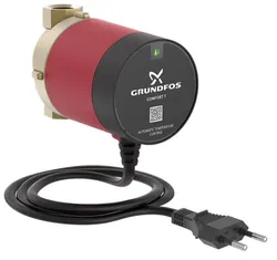 circulatiepomp Grundfos COMFORT TEMPERATURE 10bar . L=80mm . Hmax=1.4m . 1/2"F . sanitaire toepassing 15-14 B T