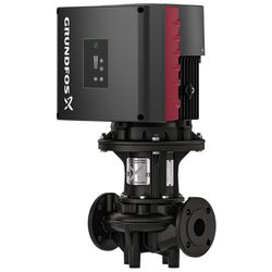 Inlinepomp, Grundfos TPE2 65-130, DN65, flens, Qmax=65m3/h, L=340mm, Hmax=31m