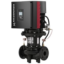 Inlinepomp, Grundfos TPE3 32-250, DN32, flens, Qmax=23m3/h, L=260mm, Hmax=25m