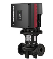 Inlinepomp, Grundfos TPE 2 100-230, DN100, flens, Qmax=150m3/h, L=500mm, Hmax=23m