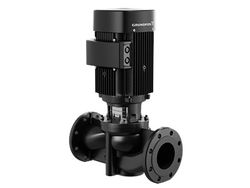 Inlinepomp, Grundfos TP 40-180/2, DN40, flens, Qmax=17m3/h, L=250mm, Hmax=18m