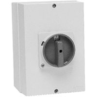 externe hoofdschakelaar 25 A grundfos