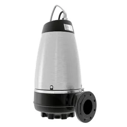 Fecaliendompelpomp fonte, Hmax=8.1m, Qmax=123.12m3/h, 3x38 - 400V, câble d'alimentation=15m, Grundfos SE