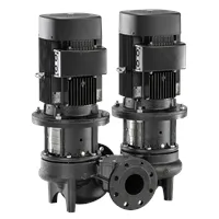 Inlinepomp, Grundfos TPD, DN100, flens, Qmax=83m3/h, L=500mm, Hmax=20m