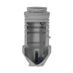 pompstation PS.R.10.20.S.GC.304.50.A50.APB voor afvalwater grundfos
