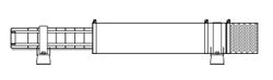 flow sleeve kit D254(270)X1000 6 grundfos
