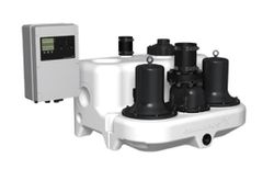 Waterpompunit (vuilwater/regen), DN80, Qmax=50m3/h, Hmax=8m, Grundfos Multilift MD.15.3.4
