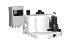 Waterpompunit (vuilwater/regen), DN32, Qmax=14m3/h, Hmax=20m, Grundfos Multilift MOG.12.3.2