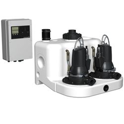 Waterpompunit (vuilwater/regen), DN32, Qmax=12m3/h, Hmax=13m, Grundfos Multilift MDG.09.3.2