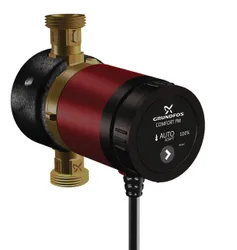 circulatiepomp Grundfos Comfort AUTOadapt 10bar . L=140mm . Hmax=1.4m . 1"M . sanitaire toepassing 15-14 BX TA